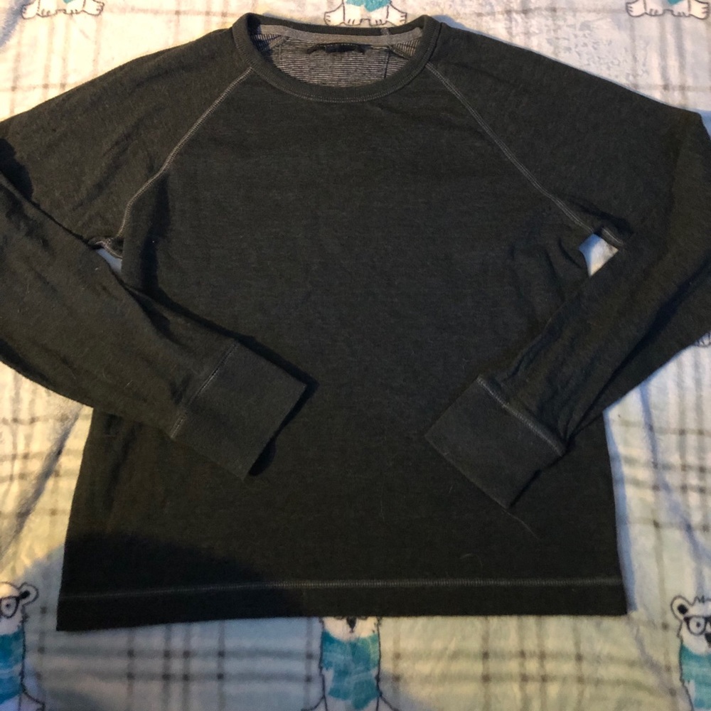 Long-Sleeve Dark Gray Shirt